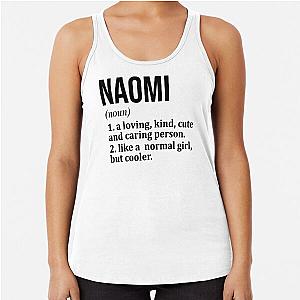 Naomi Name Definition Racerback Tank