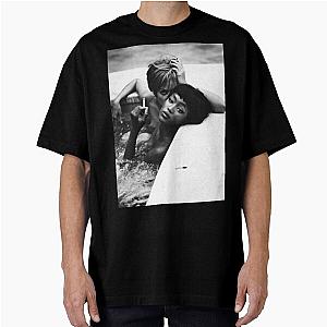 Naomi Campbell Lounging Oversized T-Shirt