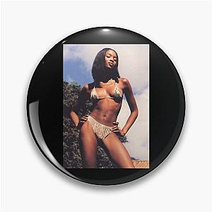 Gift for Men Vintage Naomi Campbell Pin