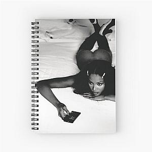 Naomi Campbell Bedroom Eyes Spiral Notebook