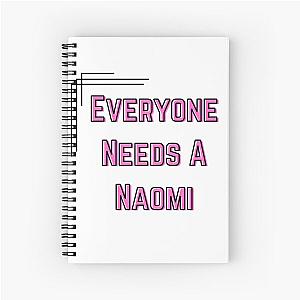 Naomi Name Design for Everyone Needs a Spiral Notebook
