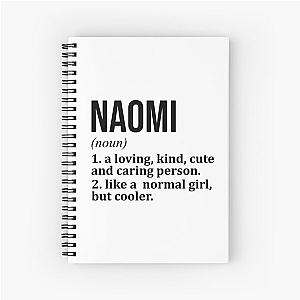 Naomi Name Definition Notebook