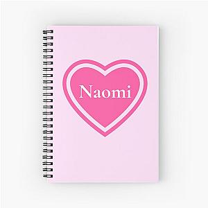 Naomi Pink Spiral Notebook