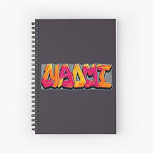 Naomi Graffiti Spiral Notebook