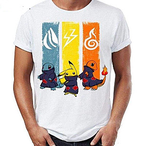 Pikachu Akatsuki Shirt - Naruto merchandise clothing NRC 0809