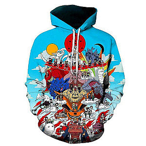 Naruto Hoodies -  Tailed-Beasts Hoodie NRC 1209