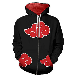 Naruto Akatsuki Zipper Hoodie NRC 1209