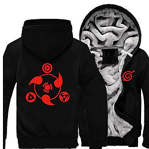 Naruto Sharingan Fleece Jacket NRC 1209