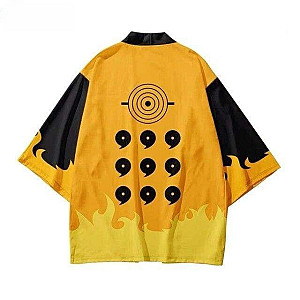 Naruto Kyuubi Chakra Mode Kimono - Naruto merchandise clothing NRC 0809