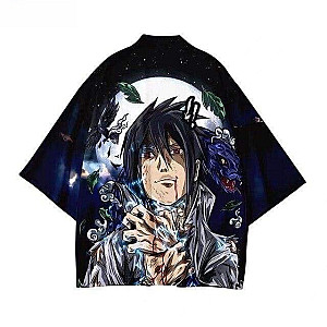 Sasuke Uchiha Kimono - Naruto merchandise clothing NRC 0809