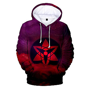 Naruto Hoodies - Naruto Mangekyou Sharingan Hoodie NRC 1209