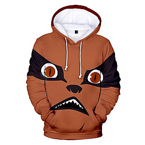 Naruto Hoodies - Naruto Kyuubi Hoodie (Childrens) NRC 1209