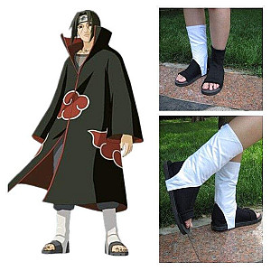 Itachi Cosplay Shoes - Naruto merchandise clothing NRC 0809