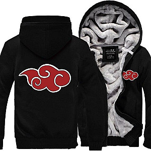 Naruto Akatsuki Organization Fleece Jacket NRC 1209