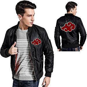 Bomber Jacket Naruto Itachi Akatsuki NRC 1209