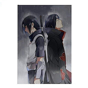 Itachi Scroll Poster - Naruto merchandise clothing NRC 0809