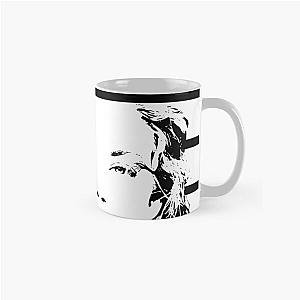 High Contrast Natalie Dormer with Background Design Graphic 		 Classic Mug