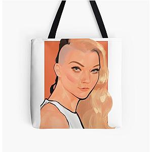 Natalie Dormer All Over Print Tote Bag