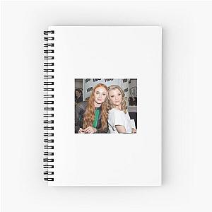 sophie turner and natalie dormer  Spiral Notebook