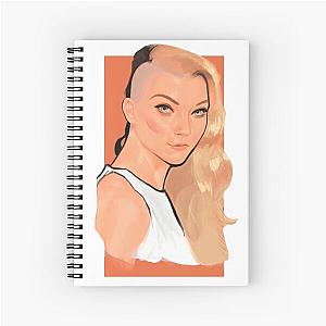 Natalie Dormer Spiral Notebook