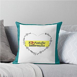 Natalie Imbruglia Throw Pillow