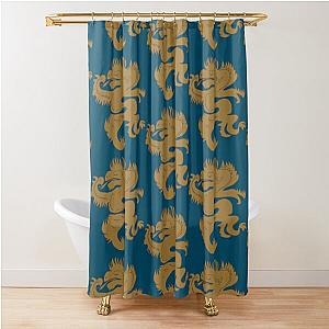Honestly I Just Tried to Draw the Dragon from Natalie Imbruglia's Torn Video Shower Curtain