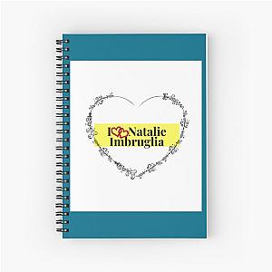 Natalie Imbruglia Spiral Notebook