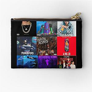 Collage type image of Natanael Cano's most popular albums Zipper Pouch