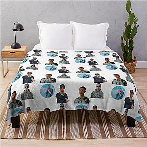 Natanael Cano Sticker Pack - Natanael Cano T Shirt  Throw Blanket