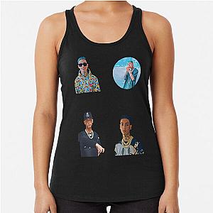 Natanael Cano Sticker Pack - Natanael Cano T Shirt  Racerback Tank Top