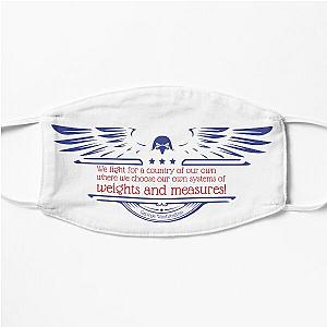 "Weights and Measures!" - George Washington  Nate Bargatze Flat Mask