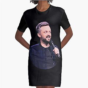nate bargatze Graphic T-Shirt Dress