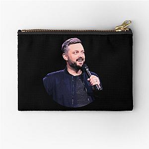 nate bargatze Zipper Pouch