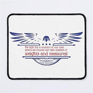 "Weights and Measures!" - George Washington  Nate Bargatze Mouse Pad