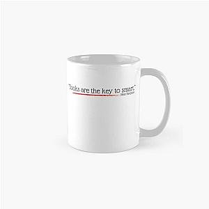 "Books are the key to smart." - Nate Bargatze Classic Mug