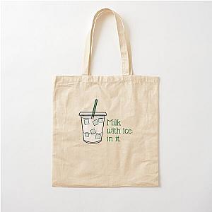 "Milk with ice in it" - Nate Bargatze Cotton Tote Bag
