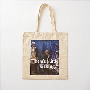 "There's a little kicking" - commemorating the 2nd best SNL skit ever by Nate Bargatze Cotton Tote Bag