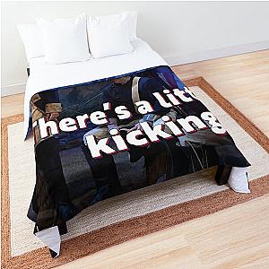 "There's a little kicking" - commemorating the 2nd best SNL skit ever by Nate Bargatze Comforter