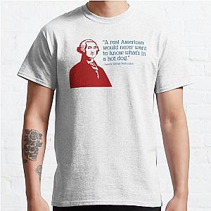 What's in a hot dog? Nobody knows. - Nate Bargatze Classic T-Shirt