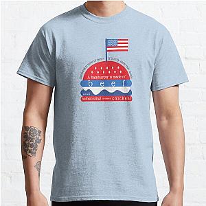 A hamburger is made of beef - Nate Bargatze Classic T-Shirt