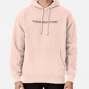 "Books are the key to smart." - Nate Bargatze Pullover Hoodie