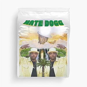 Nate Dogg rip bootleg rap collage Duvet Cover