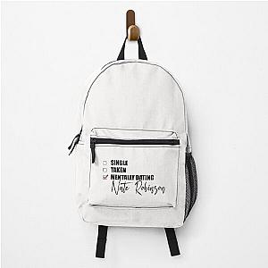 Mentally Dating Nate Robinson Back Pack