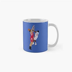 Nate Robinson blocks Yao Ming on classic mug