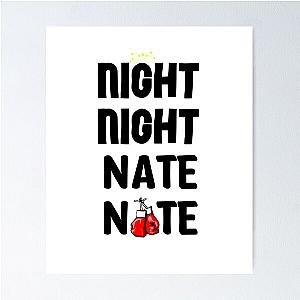 Jake Paul vs Nate Robinson Balck Poster