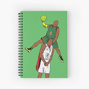Nate Robinson Dunks Over Dwight Howard Notebook