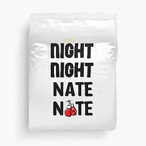 Jake Paul vs Nate Robinson Black Duvet Cover