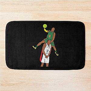 Nate Robinson Dunks Over Dwight Howard Bath Mat