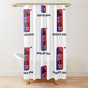 Nate Robinson vs. Jake Paul Never Box Again Shower Curtain
