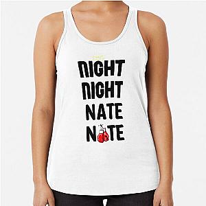 Jake Paul vs Nate Robinson Black Racerback Tank Top